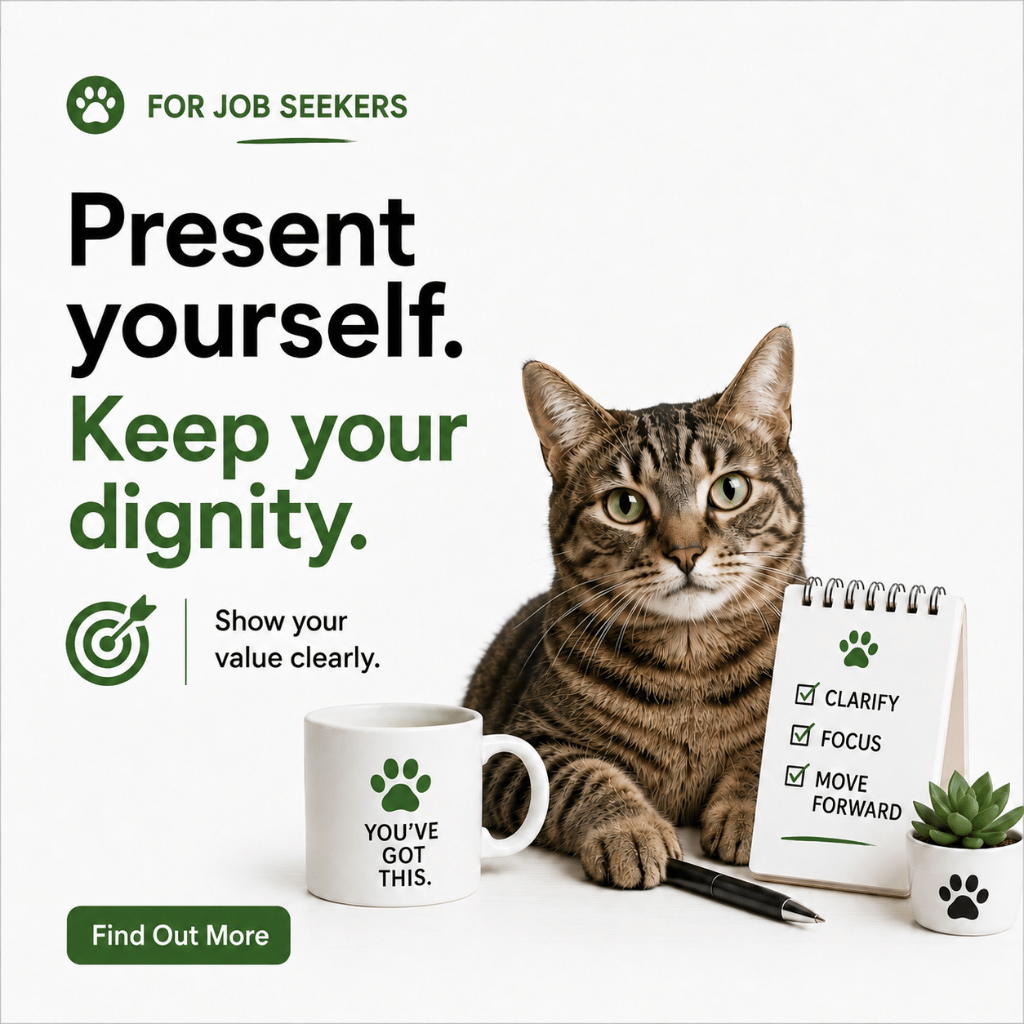 job seekers present yourself and keep your dignity