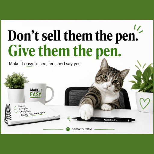 don't sell me the pen. give me the pen.