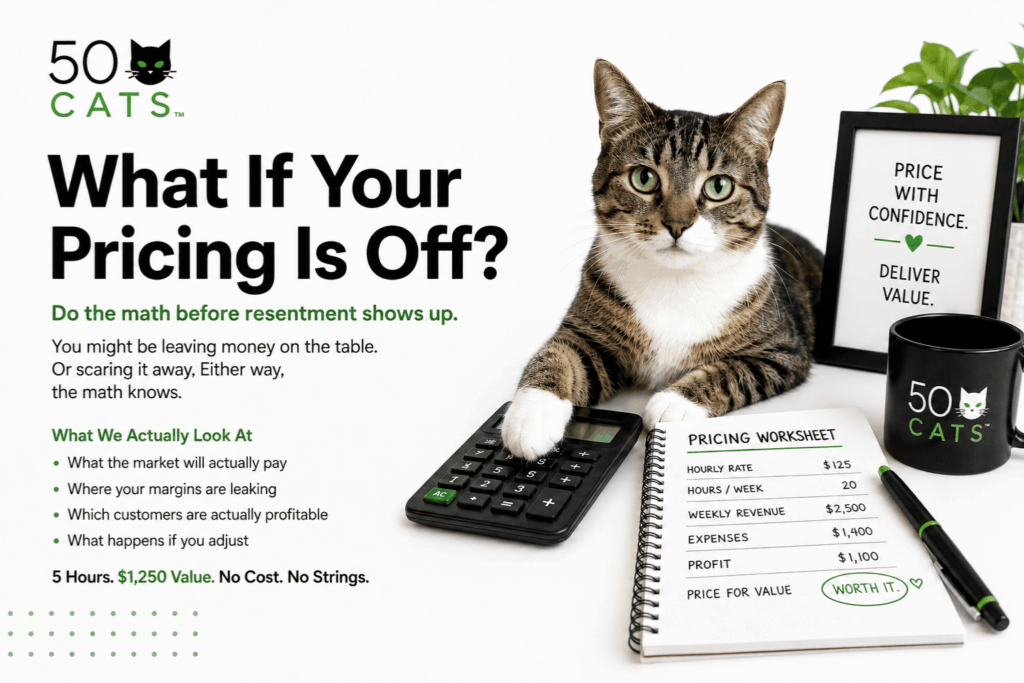 What if you pricing is off