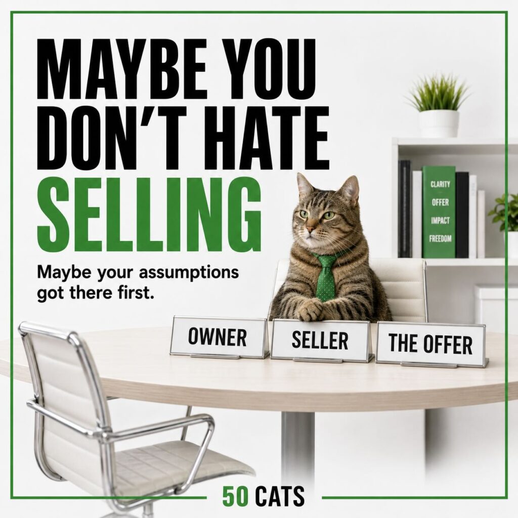 Maybe you do not hate selling 50 cats
