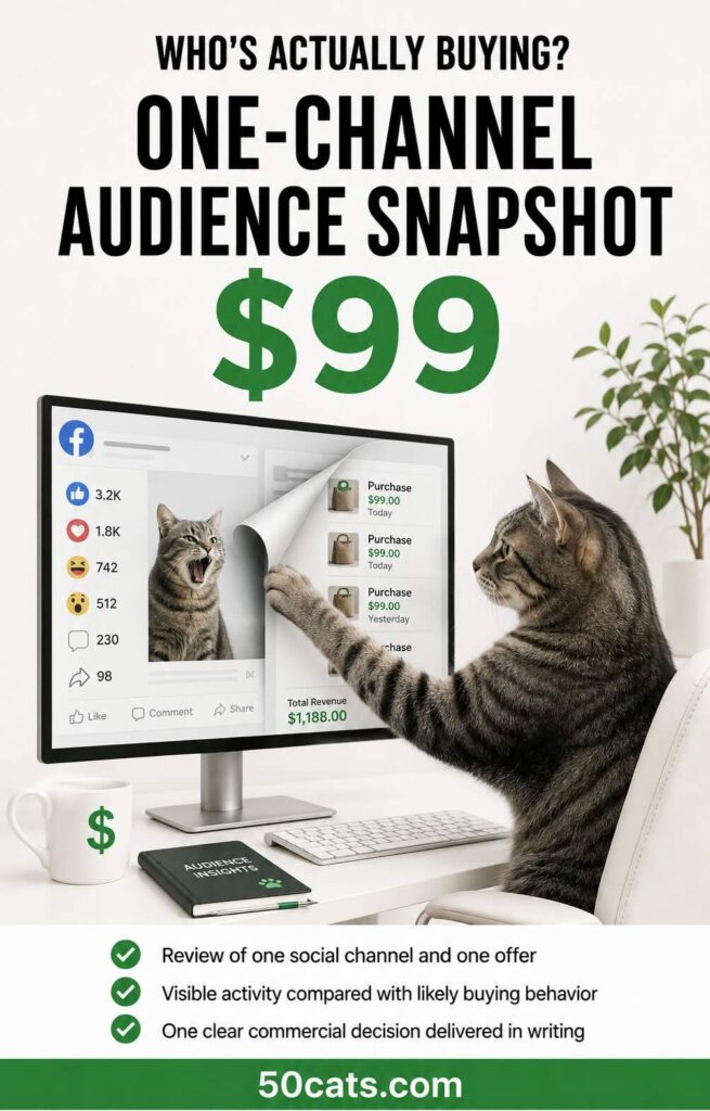 One-channel audience snapshot